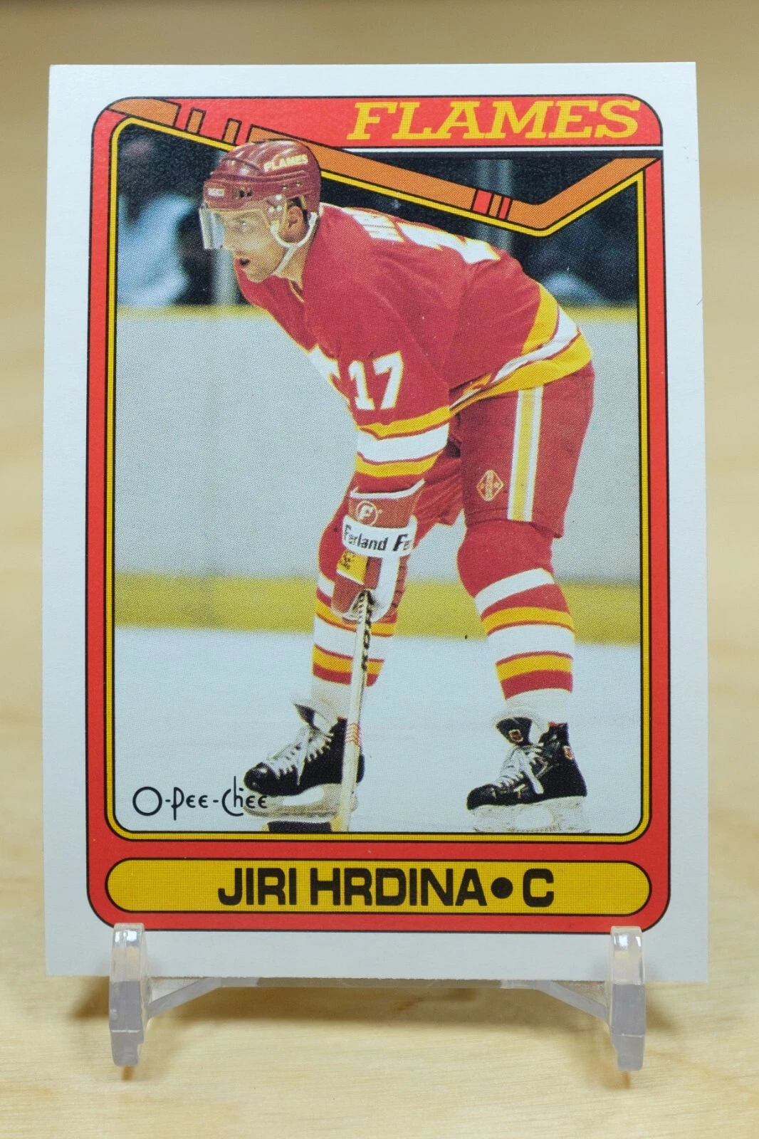 Jiri Hrdina trading card