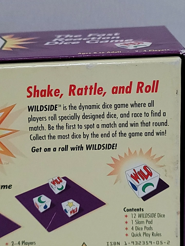 Wild Side The Fast Reaction Dice Game By Out of the Box 2-4 Players Ages 8-Adult - Image 3 of 4
