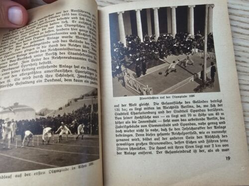 Olympiade Olympia 1936 PRE WW2 Original Germany German Booklet 1st Top Brass ... - Bild 8 von 16