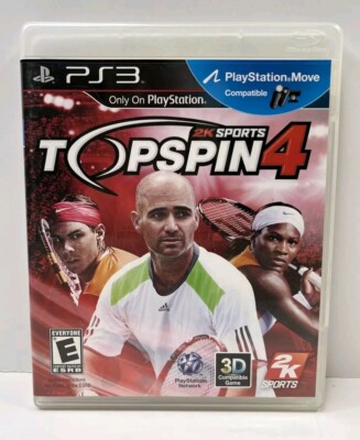Top Spin 4 (Sony PlayStation 3, PS3, 2011) w/ Manual Included 