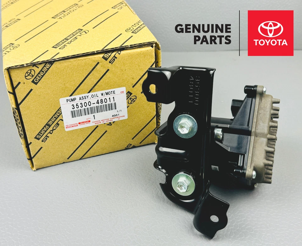 Bomba e motor refrigerador de óleo híbrido 35300-48011 genuíno Lexus RX400h 450h Highlander - Imagem 2 de 4