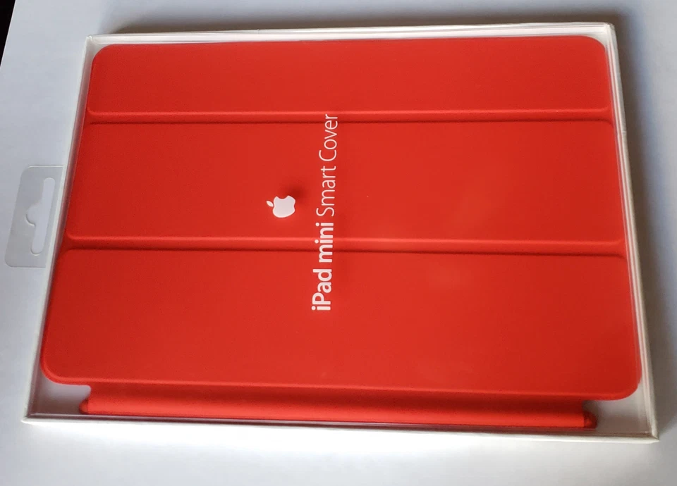 NEW Original Apple Smart Cover MD828LL/A for Apple iPad Mini - RED - Sealed - Image 3 of 4