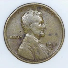 ~VINTAGE AMERICAN COPPER~ 1911-D Lincoln Wheat Cent VG h682
