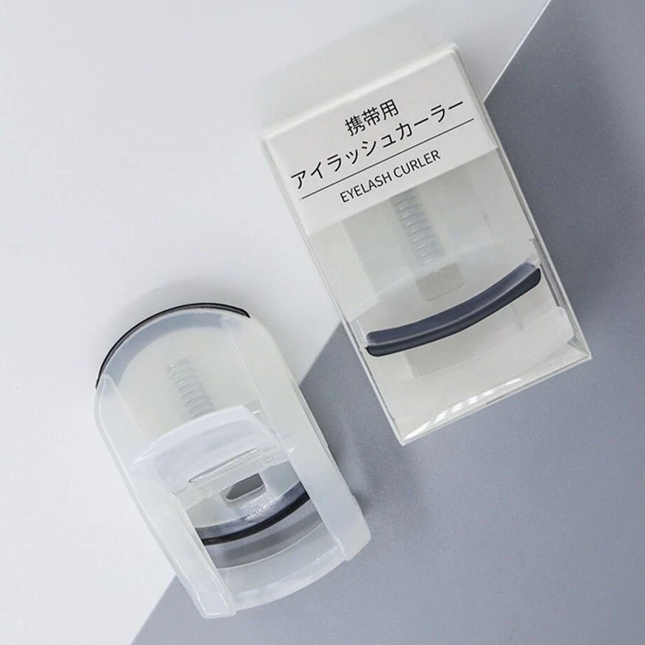 Herramienta de maquillaje cosmético rizador de pestañas portátil MUJI Japón genuina, rastreable Foto 2 de 4
