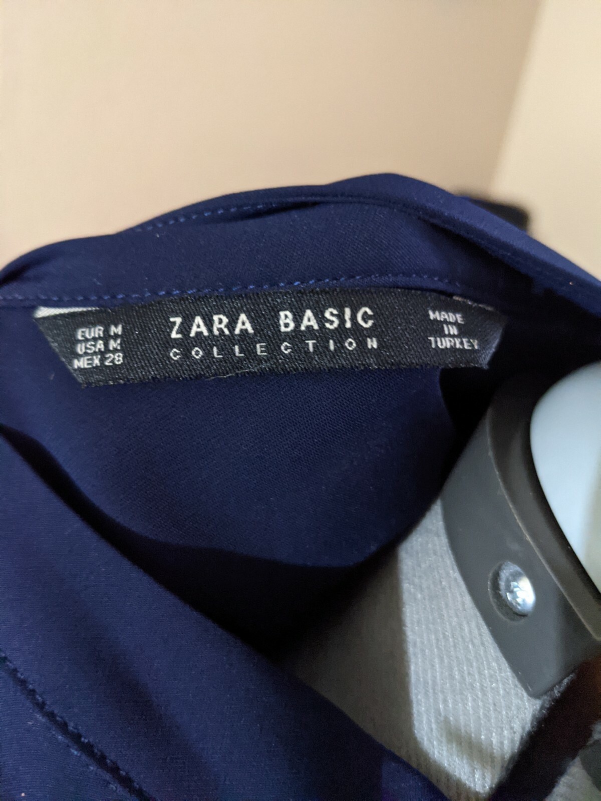 Zara Basic Collection Woman's blue  Long Sleeve z… - image 2