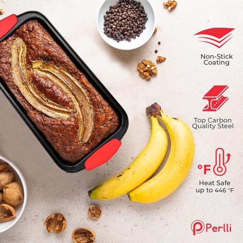 Non-Stick 10-Piece Baking Pan Set, BPA-Free Carbon Steel Bakeware Set with Si... - Picture 4 of 8