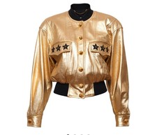 Escada Margaretha Ley Vintage Bomber Jacket