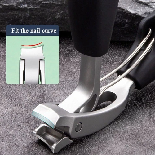 Toenail Clippers for Thick Ingrown Nails Heavy Duty Toe Nail Clippers Seniors - Picture 9 of 19