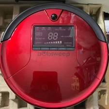📀 Bobsweep PetHair Robotic Vacuum Cleaner and Mop, Red (READ DESCRIPTION)