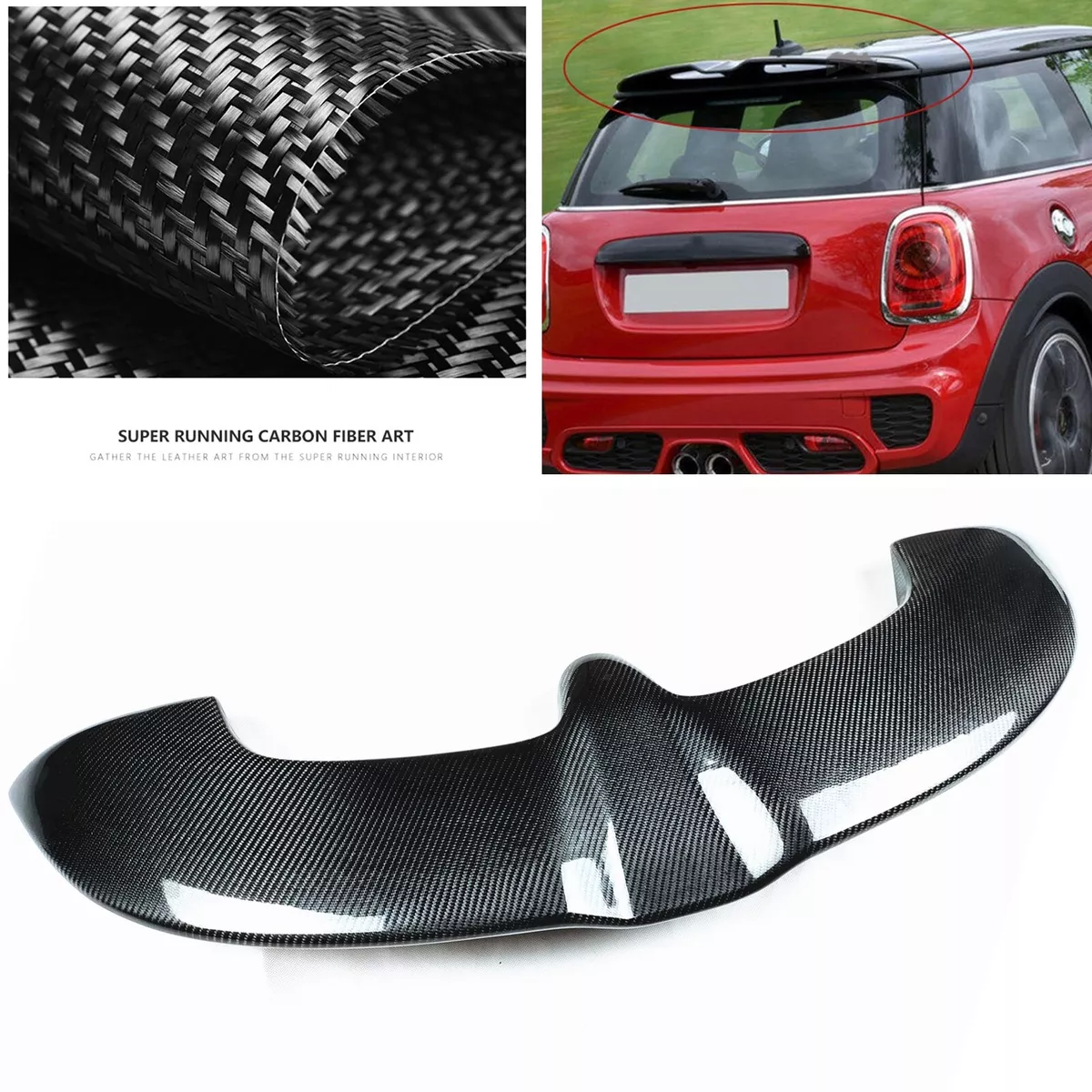 Mini cooper 2024 roof spoiler