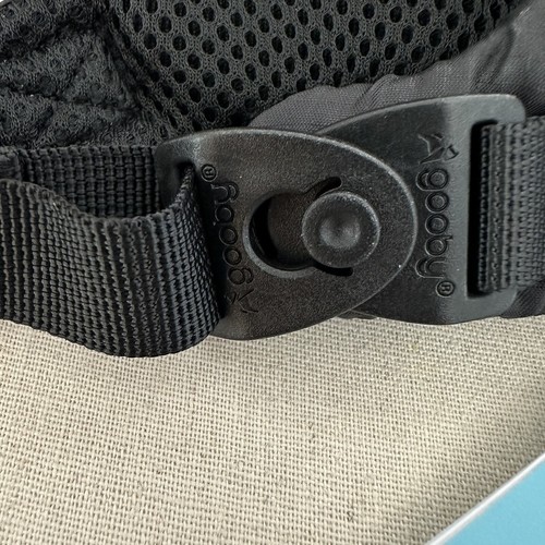 Gooby Trailblazer Dog Harness Shock Absorbing Black Mesh Sz Medium M New NWT - Picture 6 of 11