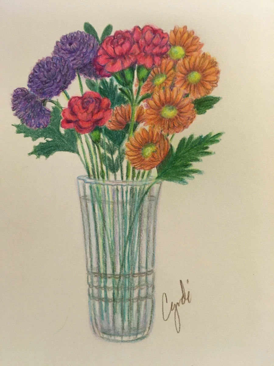 Pencil vase for sale sale