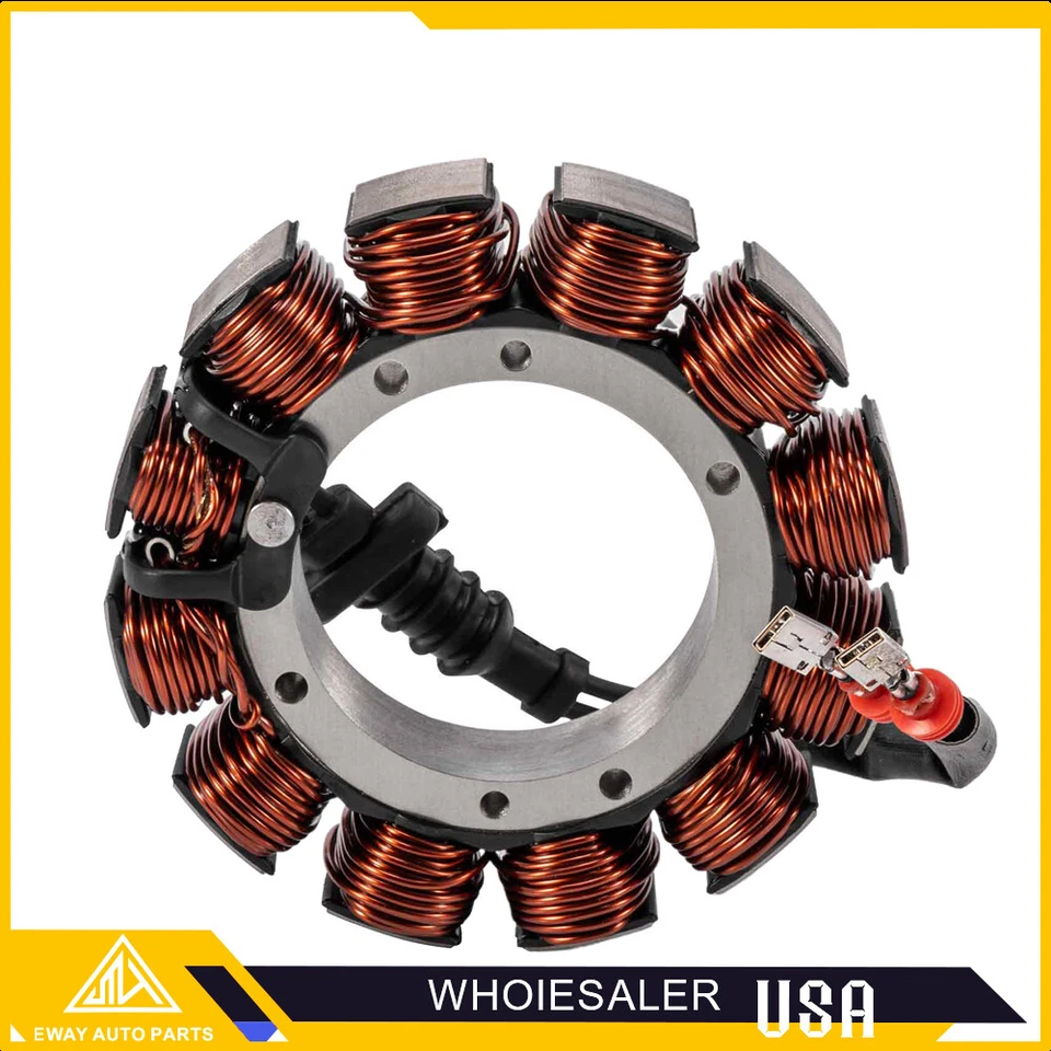 Bobina de estator para Harley FLHR 1450 Electra Glide 45 amperios 29987-02A 2002 2003-2005 Foto 3 de 4