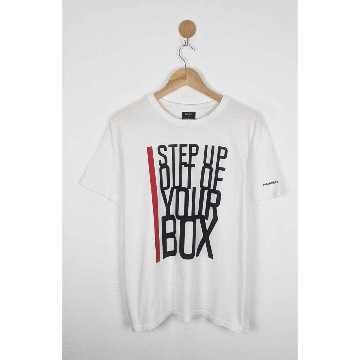 Number Nine Marlboro Step Out Of Your Box shirt | eBay