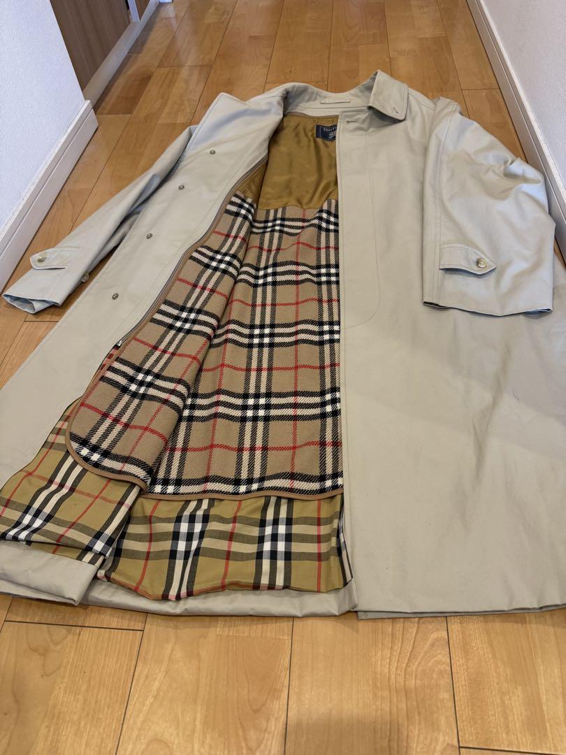 Burberry Beige Trench Coat with Liner Size LL 170 Men's