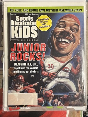 Griffey Jr 1990-2000 MINT MAGAZINES 10-Random With Backers Boards & Bags
