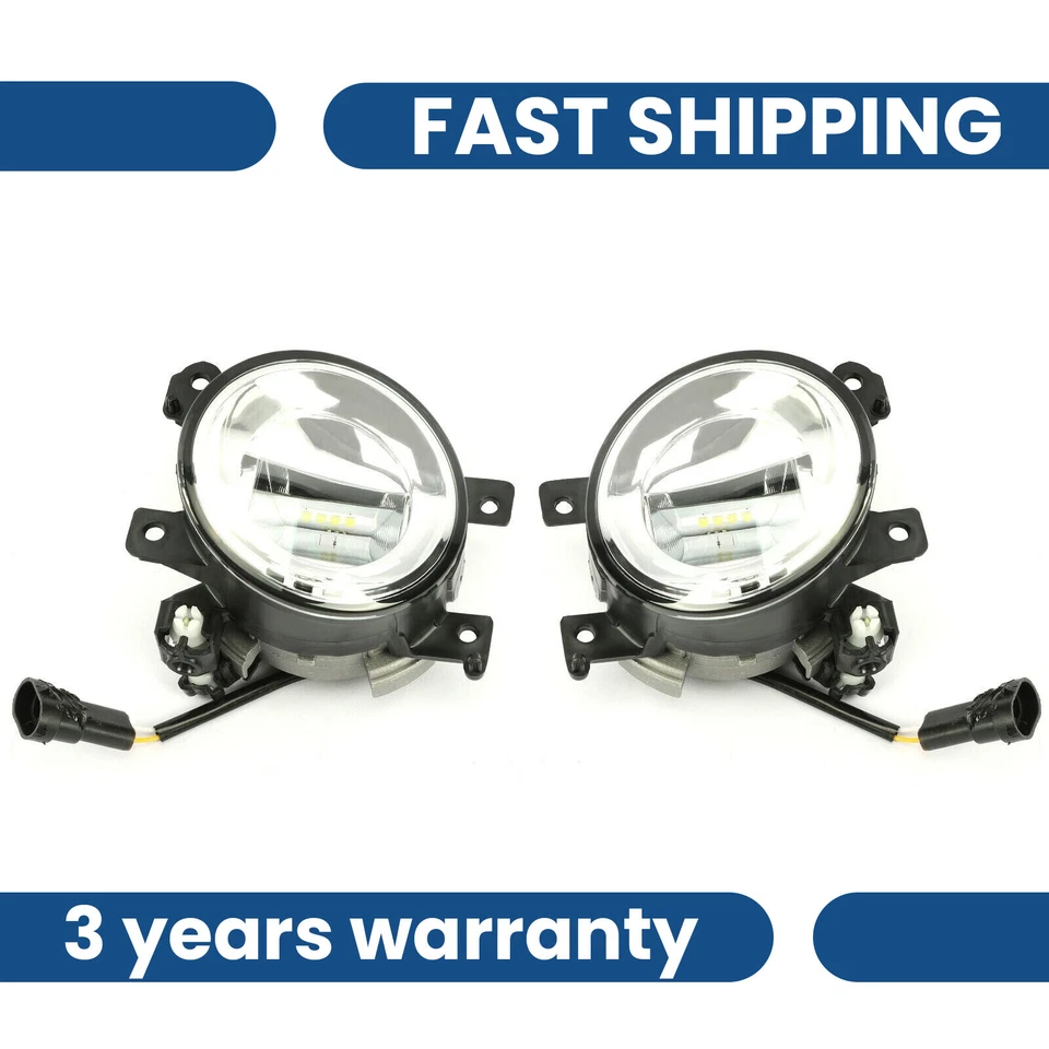 For  Infiniti Q50 Q60 QX50 QX60 QX80 2014-20 Bumper Fog Lights Front 1Pair - Image 2 of 4