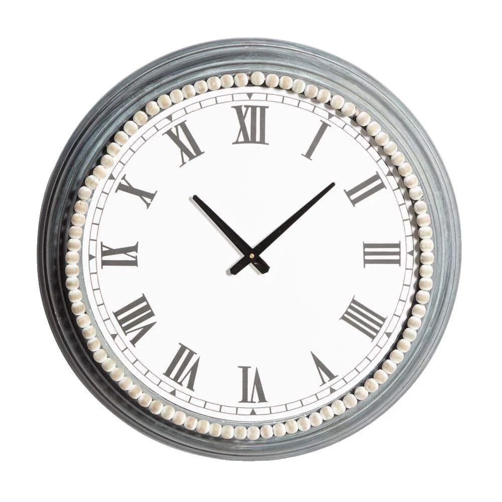Farmhouse White Wall Clocks