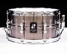 Sonor Kompressor Brass Snare Drum 13 x 7