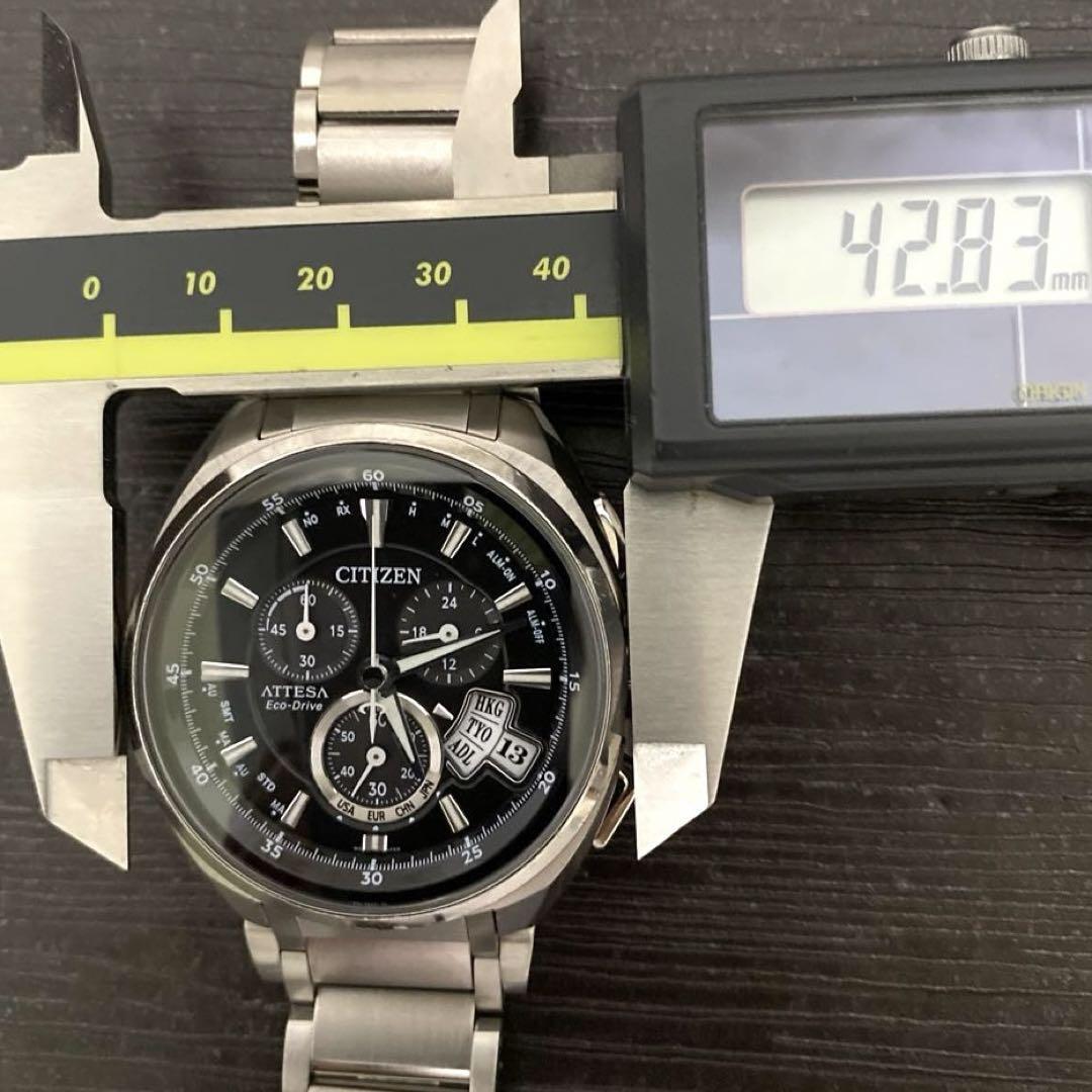 Citizen Attesa ATD53-3011 Eco-Drive Radio controlled Titanium