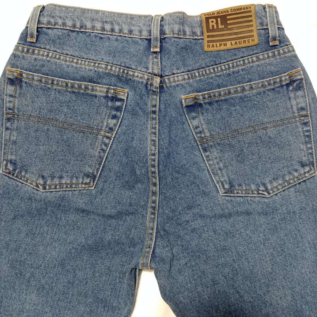 美品！90-00's POLO JEANS RALPH LAUREN 160 Vintage 90's Polo Ralph Lauren Men's Jeans Tagged 40 Actual