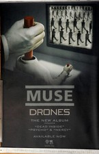 Muse Drones Album Release Shop Window Promo poster 50 x 70 cm 2015