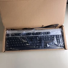 Brand New HP Genuine Computer USB Keyboard iOS/Windows 11/10 KU-0316 434821-007