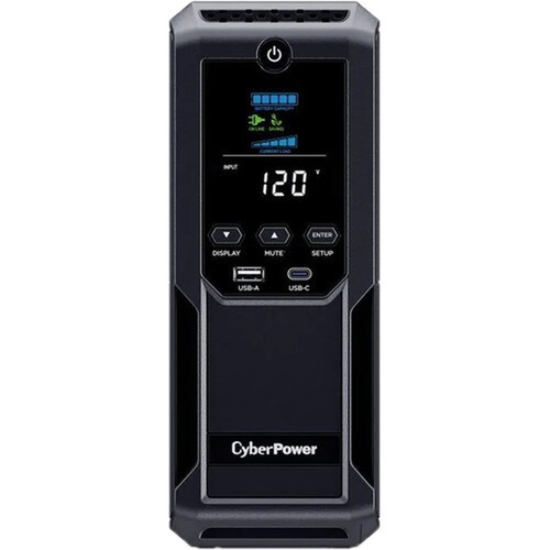 CyberPower CP1500AVRLCD3-R 1500VA/900W Mini Tower UPS - Certified Refurbished
