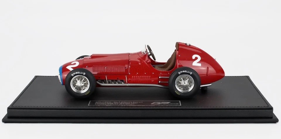 MODELLINO AUTO STATICO GP REPLICAS FERRARI F1 375 ASCARI MONZA GP 1951 1/18 - Immagine 3 di 4