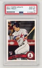 2011 TOPPS UPDATE BASEBALL #US175 MIKE TROUT RC PSA 10 ROOKIE ANGELS MVP