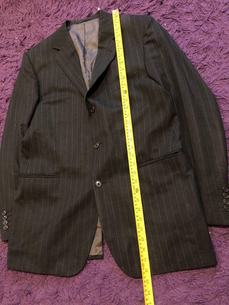 Giacca blazer tuta YSL Yves Saint Laurent 52R lusso invecchiato unisex rara