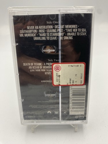 SS Various Titanic Original Movie Soundtrack SS Tape Music Cassette Sealed - Picture 2 of 3