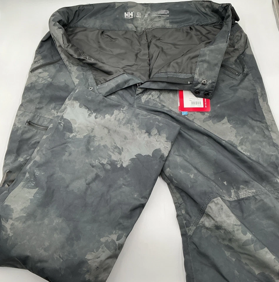 Брюки-карго Helly Hansen мужские Sogn водонепроницаемые изолированные черные мраморные размер: XL - Изображение 2 из 4