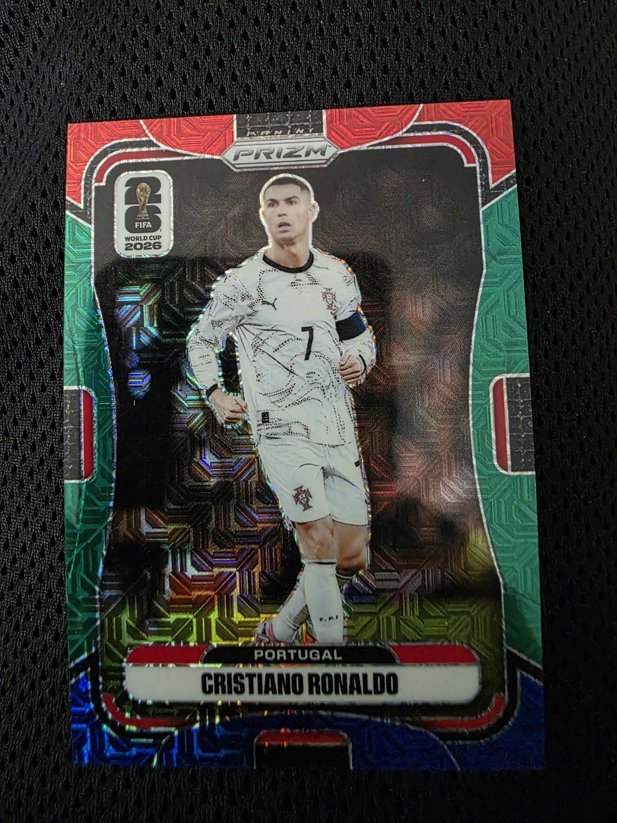 2026 FIFA WORLD CUP PRIZM - CRISTIANO RONALDO - RED GREEN BLUE RGB PRIZM