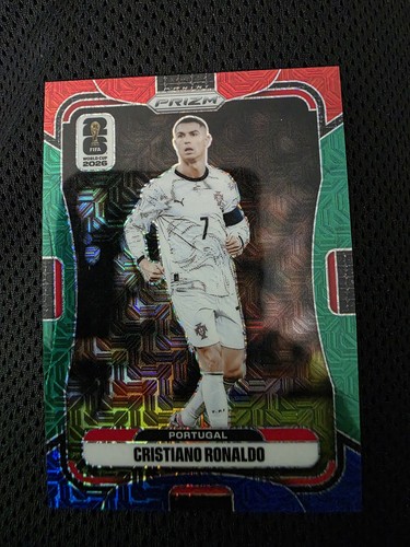 2026 FIFA WORLD CUP PRIZM - CRISTIANO RONALDO - RED GREEN BLUE RGB PRIZM