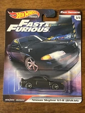 Hot Wheels 2019 - Nissan Skyline GT-R (BNR32) (Black) Fast & Furious