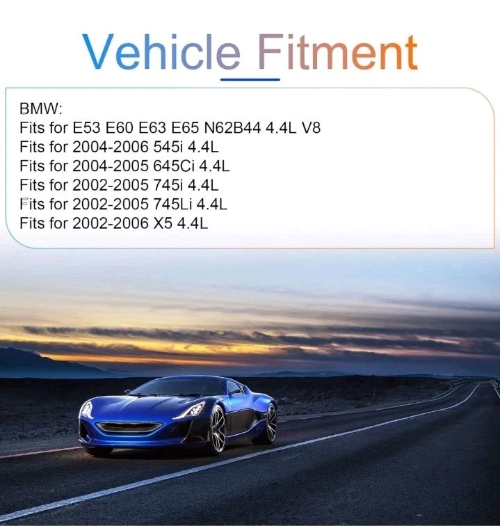 N62 Engine Cylinder Head Gasket Kit Fits for BMW E53 E60 E63 E65 545i 645Ci 745i - Image 2 of 4