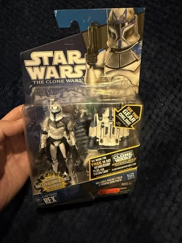 Captain Rex CW62 2010 STAR WARS The Clone Wars TCW MOC NEW