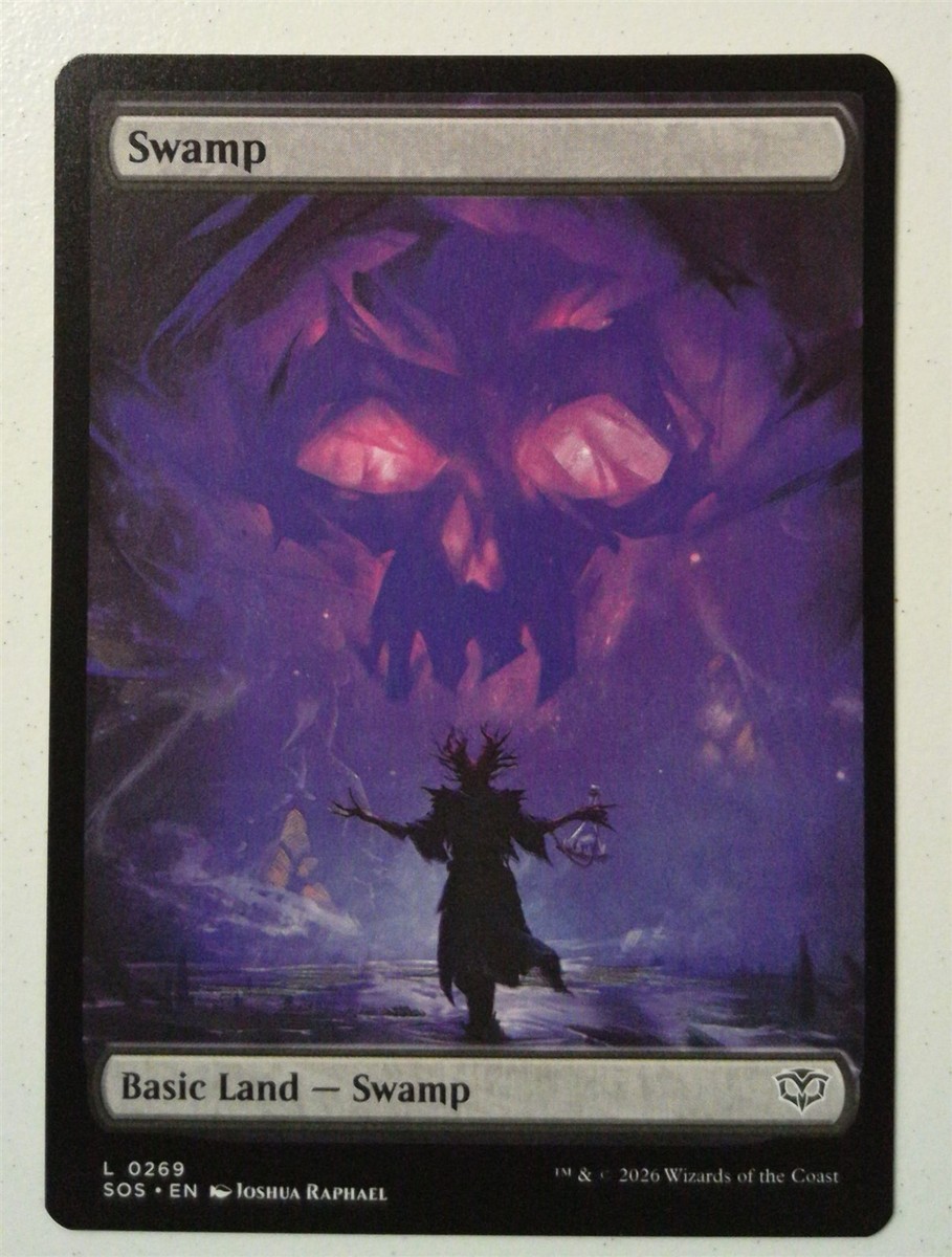 Swamp (0269) *Full Art Basic Land* Magic MtG x1 SOS Secrets of Strixhaven