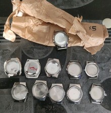 Uhren, Konvolut 15 mechanische Uhrengehäuse, Automatic Ref. BSACH01