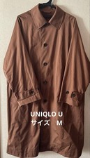 UNIQLO U x Lemaire Light Cotton Gabardine Balmacaan Coat - Brown - Size M (US S)