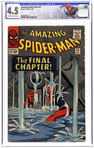 Amazing Spider-Man #33 CGC 4.5 1966 4646286005