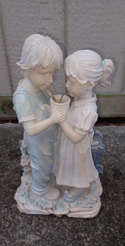 (3) Distressed Land/Strand Kind Hof Kunst formbare Statuen 2-15" und 1-11".5. - Bild 15 von 22