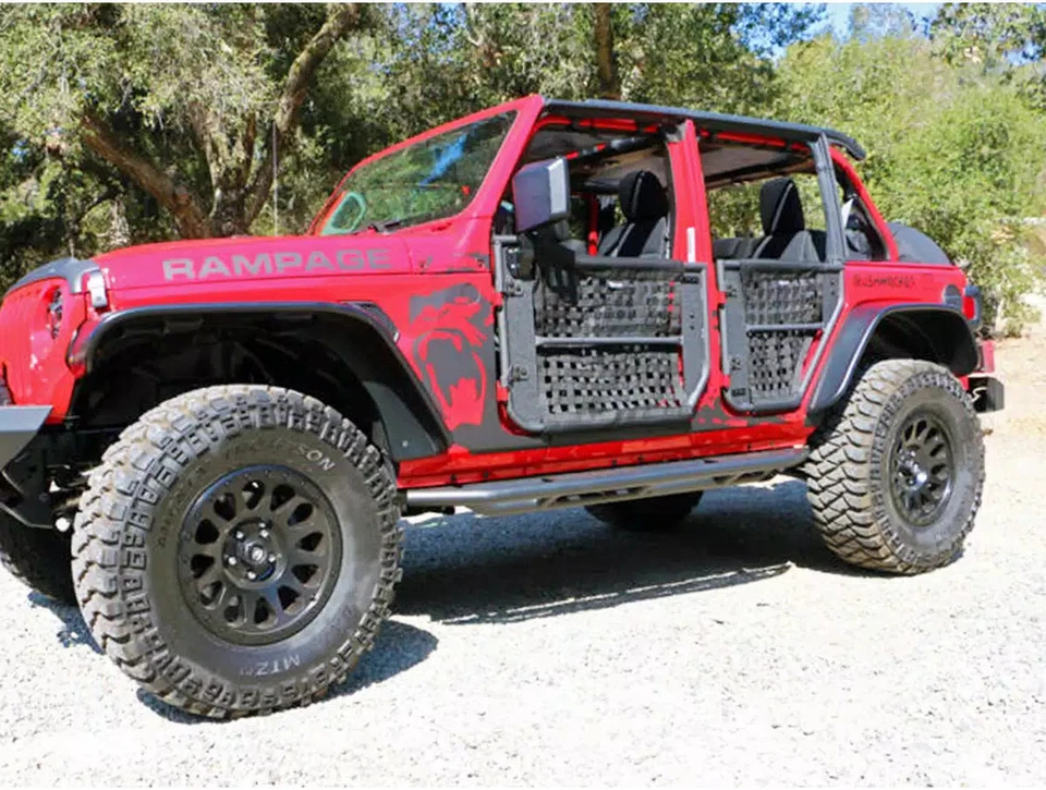 Rampage Trail Doors Pair Fits 2018-2024 Wrangler JL 2 Door — 第 3/4 张图片