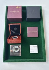 The Royal Mint 2019 Gold Proof Quarter-Sovereign Box only - COA & Capsule Inc.