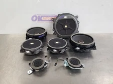 22 2022 LEXUS RC300 F SPORT FRONT DOOR SPEAKER SET WITH PACKAGE TRAY