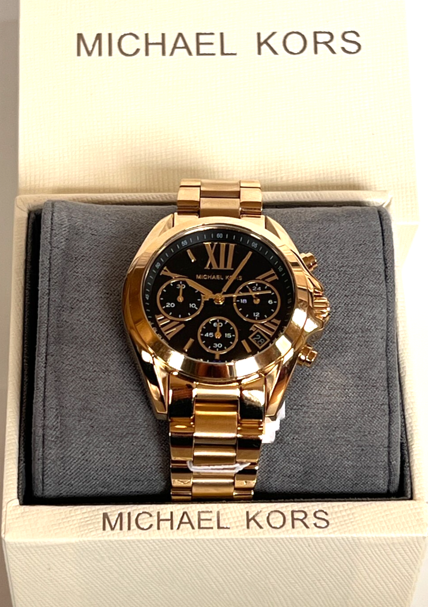 MICHAEL KORS MK6959 Bradshaw Chronograph Black Dial Ladies Watch