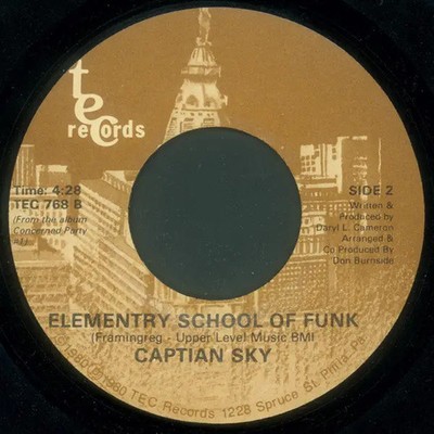Captain Sky / Captain Sky Sir Jam A Lot / Elementry School Of Funk TEC Record