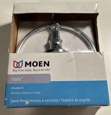 MOEN Vale Towel Ring in Chrome DN4486CH
