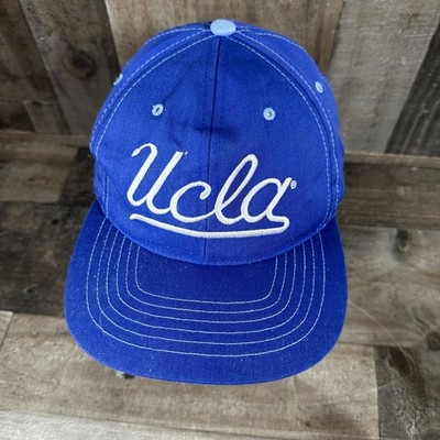 Vintage UCLA Bruins Hat Cap Snap Back 90s Script Blue White